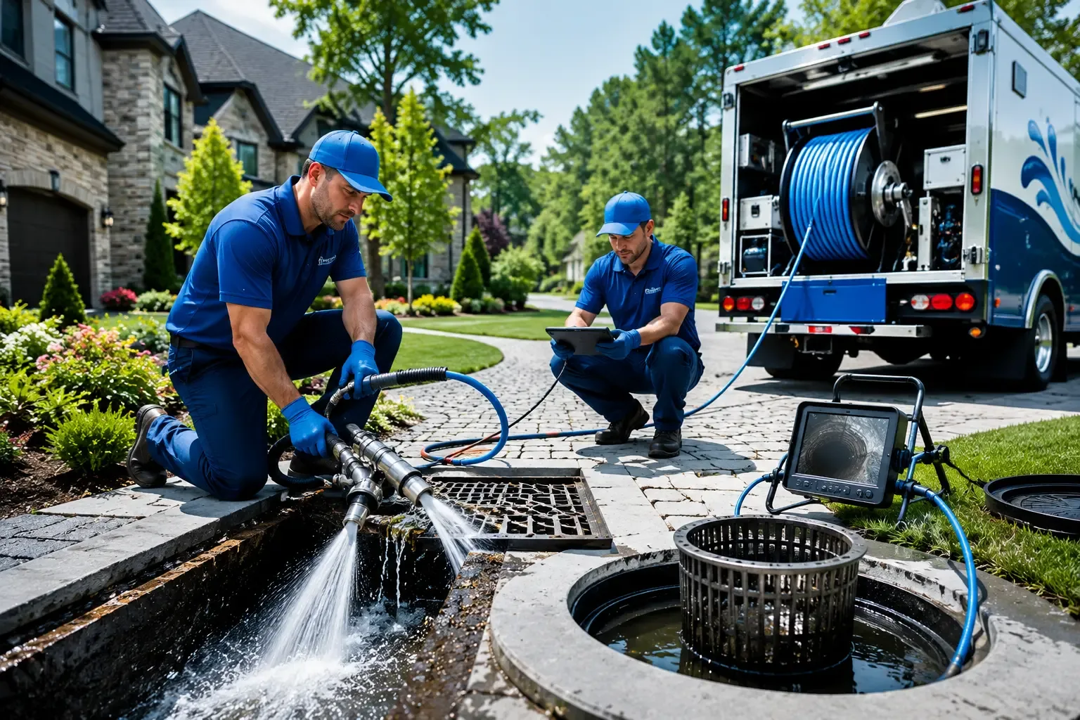 Local outdoor drain cleaning professionals in Highland Park, MI