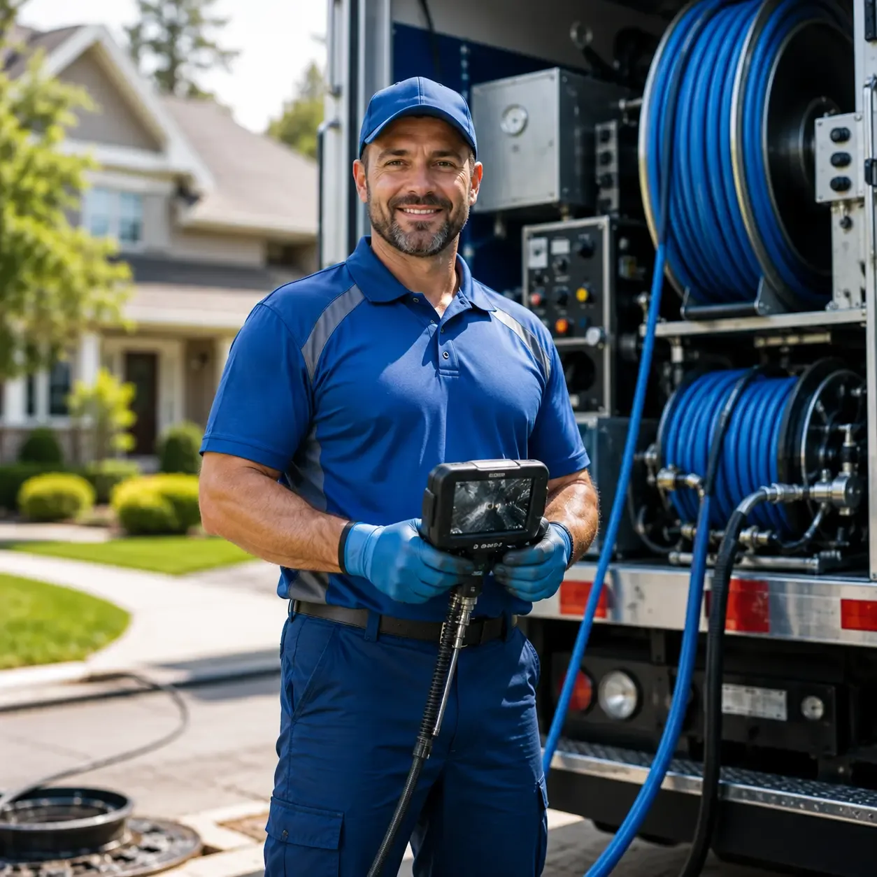 Local outdoor drain cleaning specialists in Highland Park, MI